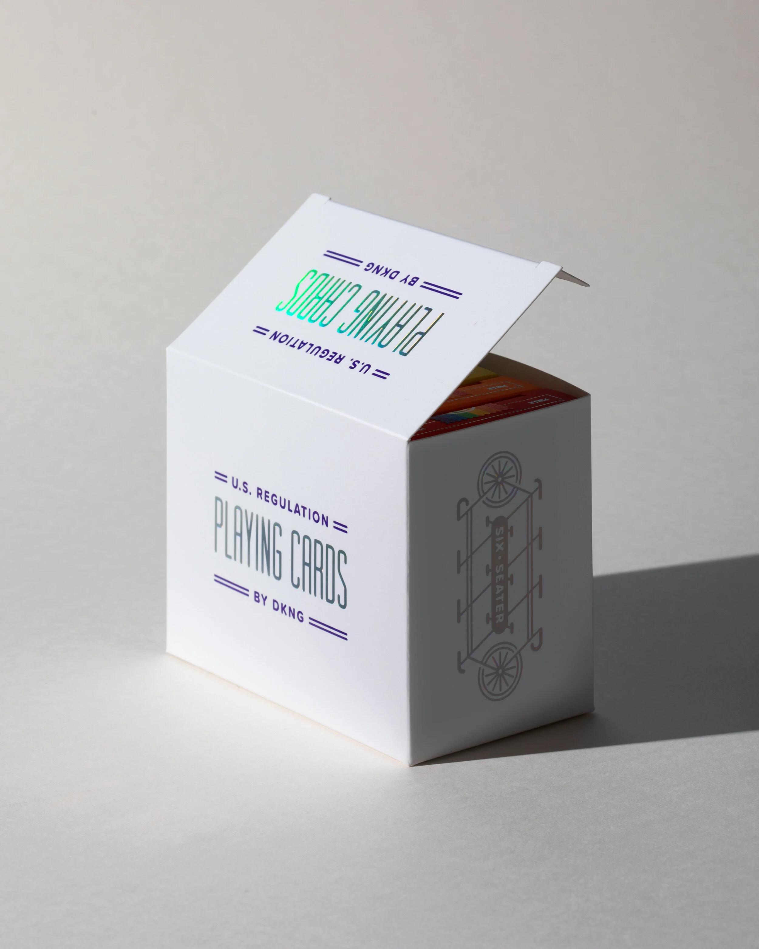 ART OF PLAY × DKNG レインボーホイール全６種 Amazon.com: DKNG Rainbow Wheels (Blue) Playing Cards by Art
